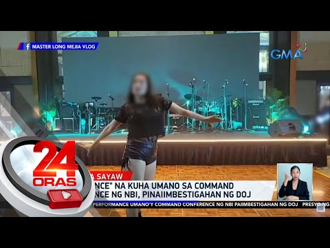 "Sexy dance" na kuha umano sa command conference ng NBI, pinaiimbestigahan ng DOJ 24 Oras