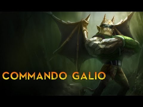 League of Legends - Commando Galio Skin