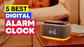 Top 5 Best Digital Alarm Clock Wireless Charger with Bluetooth Speaker