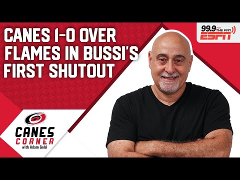 Canes, Bussi douse Flames, 1-0