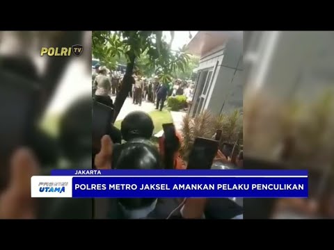 POLRES METRO JAKARTA SELATAN AMANKAN SANDERA PENCULIKAN
