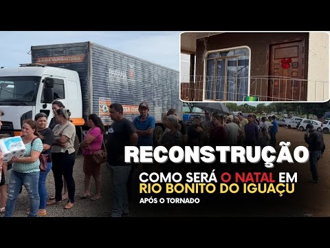 Como Rio Bonito do Iguaçu (PR) tenta viver o Natal após o tornado