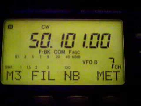 8R1TO Guyana on 6 meters CW