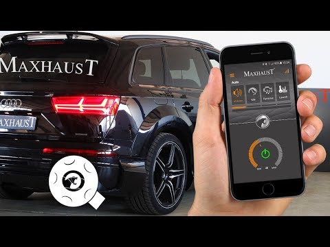 Audi SQ7 by Maxhaust Soundbooster - With Maxhaust App