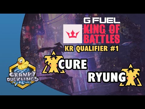 Cure vs Ryung - TvT | G Fuel King of Battles 2 - Korea Server Qualifier #1 | EPT Tournament