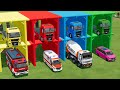 TRANSPORTIN FIRE DEPATMANT AMBULANCE CAR MIX TRUCK VITO CARS FS 22
