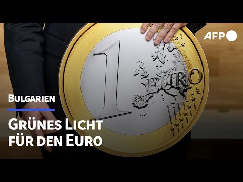 Bulgarien kann 2026 den Euro einführen | AFP