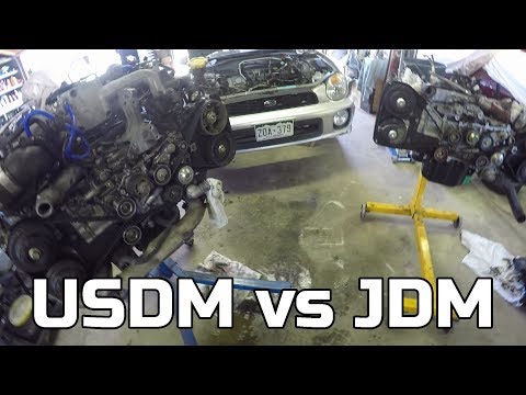 WRX EJ20: JDM vs USDM