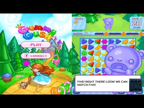 Gummy Gush (HD GamePlay)