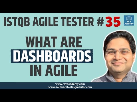 ISTQB Agile Tester 35 What are Dashboards in Agile