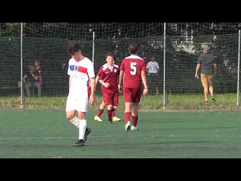 Barcanova Juniores - Mercadante : gol di Loria