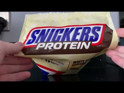 Snickers White Chocolate Peanut Protein Powder Review