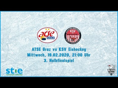 19.02.2020 / 3. Halbfinalspiel ATSE Graz vs KSV Eishockey