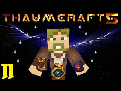 Minecraft Mods - Thaumcraft 5 Ep 11 "Arcane Bore vs Node Magnet!"