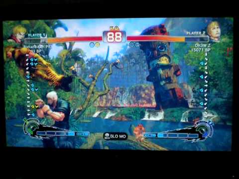 SSF4 - Banana Ken PR *Ken* vs Dh3W Z *Cody* - XBL Ranked Match