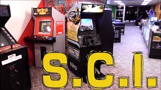Taito's 1989 Special Criminal Investigation Arcade Game S.C.I. ! - Sequel to Chase H.Q.