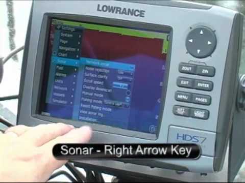 HDS SONAR Basic Settings