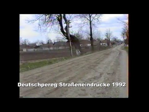 Deutschpereg (Peregu Mare) Straßeneindrücke 1992