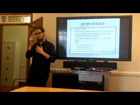 ICONEA 2016: The Gods and Music in Ancient Mesopotamia: A Reflection from the Hymns Šulgi B and E