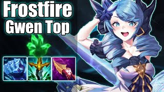 I Had to build Serpent's Fang on Gwen - Frostfire Guantlet Gwen Top vs Garen - League of Legends
