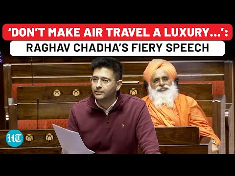 Raghav Chadha’s Scathing Attack On Govt Over High Airfare; ‘Economy Class Is No More Economical…’