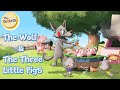 The Wolf and The Three Little Pigs I Big Bad Wolf I Three Little Pigs Musical Story I The Teolets