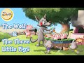 The Wolf And The Three Little Pigs I Big Bad Wolf I Three Little Pigs Musical Story I The Teolets