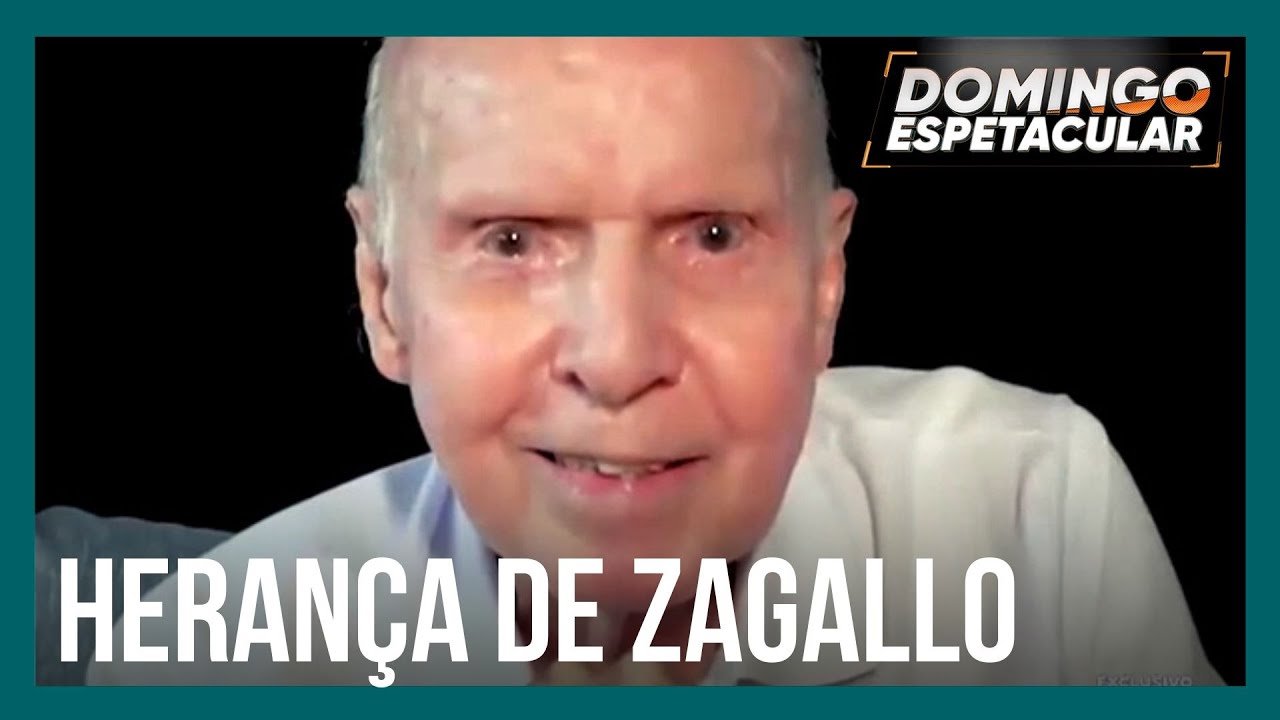 Domingo Espetacular revela por que filho caçula de Zagallo vai ficar com mais da metade da herança