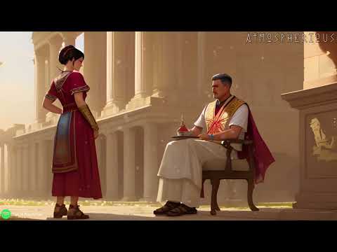 Ancient Rome / Roman Music For Sleep & Ambience | Kithara Harp for sleep, meditation, study, work