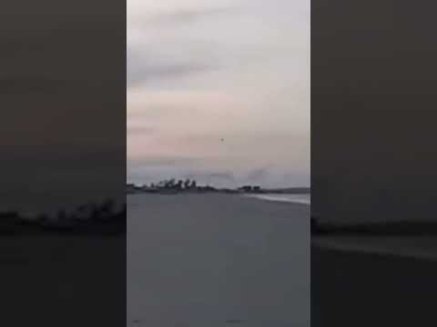 QUEDA DE GIROCOPTERO MATOU DUAS PESSOAS NA PRAIA DE AREIAS ALVAS,  GROSSOS,  NO RIO GRANDE DO NORTE