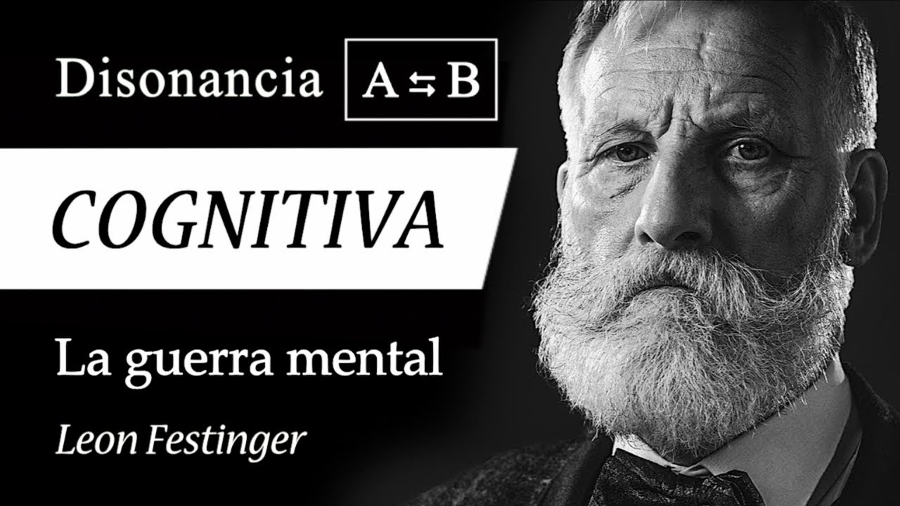 DISONANCIA COGNITIVA (Leon Festinger) - Psicología de los PENSAMIENTOS CONTRADICTORIOS