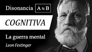 DISONANCIA COGNITIVA (Leon Festinger) - Psicología de los PENSAMIENTOS CONTRADICTORIOS