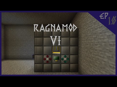 Ragnamod VI | [E10] - Creating our Flux Network and our first Reactor!