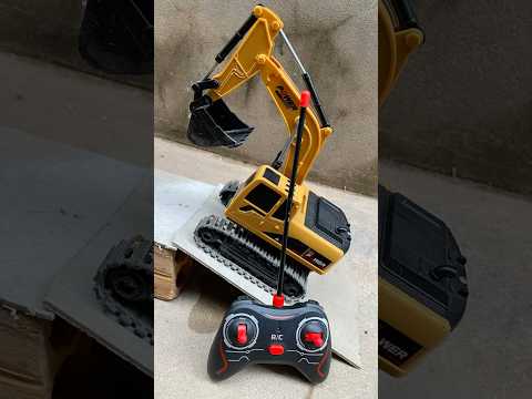 Testing RC excavator speed and power #excavator #rcexcavator #unboxing