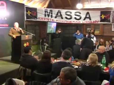 Masivo apoyo a la lista de Massa de organizaciones sindicales en Tigre