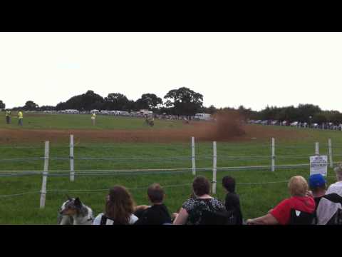 Bewdley Grasstrack - Andy Appleton win 500cc - 15.8.2010