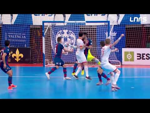Paradas Raúl Jiménez Levante UD FS - Jimbee Cartagena. J25, 1Div. LNFS