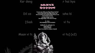 Download lagu 'Sadda Dil Vi Tu (Ga Ga Ga Ganpati)' lyrics.#shorts #ganpatibappamorya#trending #ganpati#bappamorya mp3