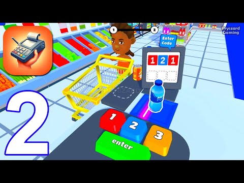 Gameplay Part 2 Idle Supermarket Store Manager New Update Level 1-25 (iOS, Android)