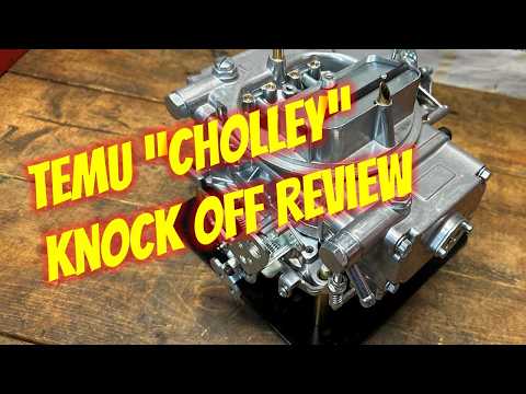 Cheap Temu Knock Off Holley Carb Review