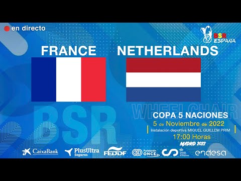 5 Nations Cup Madrid 2022 | Partido 7 | Francia - Países Bajos
