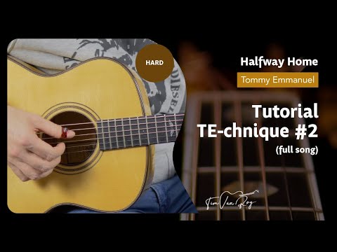 Halfway Home (Tommy Emmanuel) - Tutorial