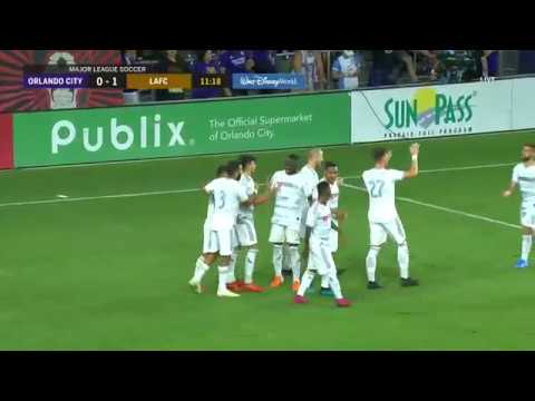Adrien Perez Scores His First MLS Goal! LAFC 1 - 0 Orlando City