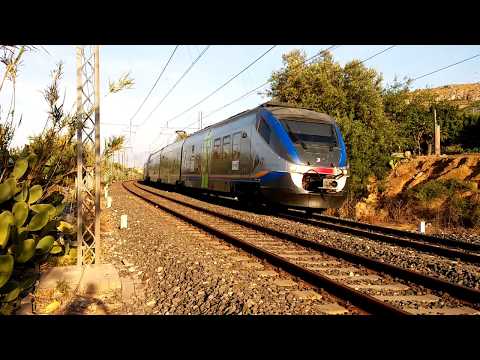 Linea ferrata Palermo- Termini Imerese. PILOTINE-E464-E656- Minuetti e strombazzate.