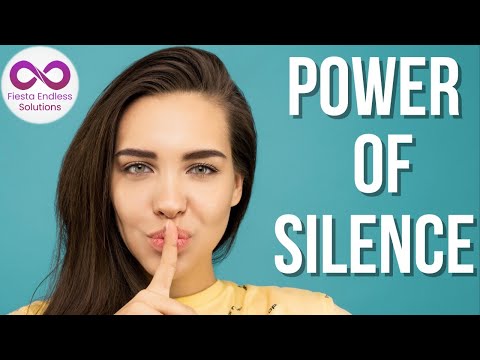 The Power Of Silence | 5 Reasons Silent People Are Successful | Fiesta Endless Solutions