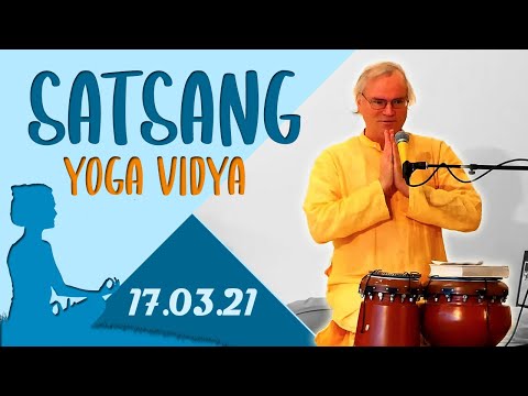 Satsang am Morgen - Kirtan, Mantra und Arati mit Sukadev  - Yoga Vidya Live 07:00 - 17.03.2021