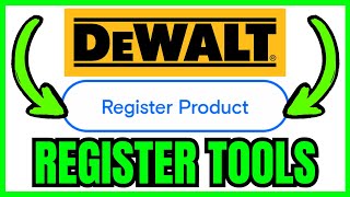 How To REGISTER DeWalt Tools For Warranty (QUICK & EASY) 2026