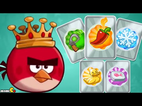 Angry Birds 2 - ALL BIRDS SPELLS UNLOCKED Level 190 - 197 Pig City Steakholm Walkthrough!