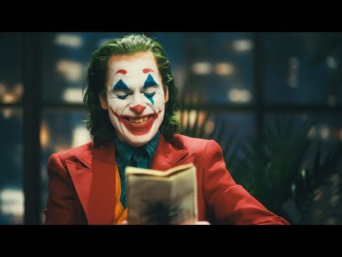 Joker tells a funny joke