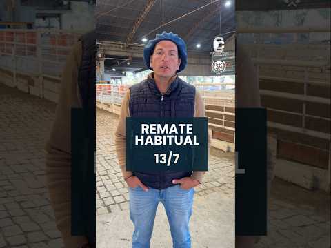 Remate habitual 13/7/2026.